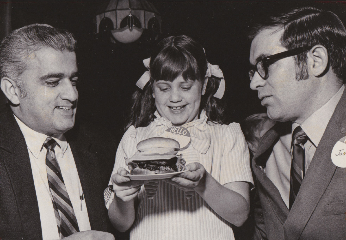 Young Wendy at the Grand Opening