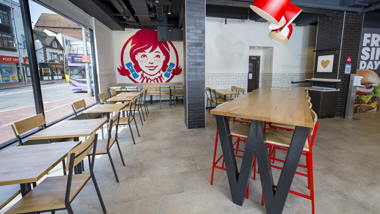 Wendy's UK Restaurant Grand Opening 2