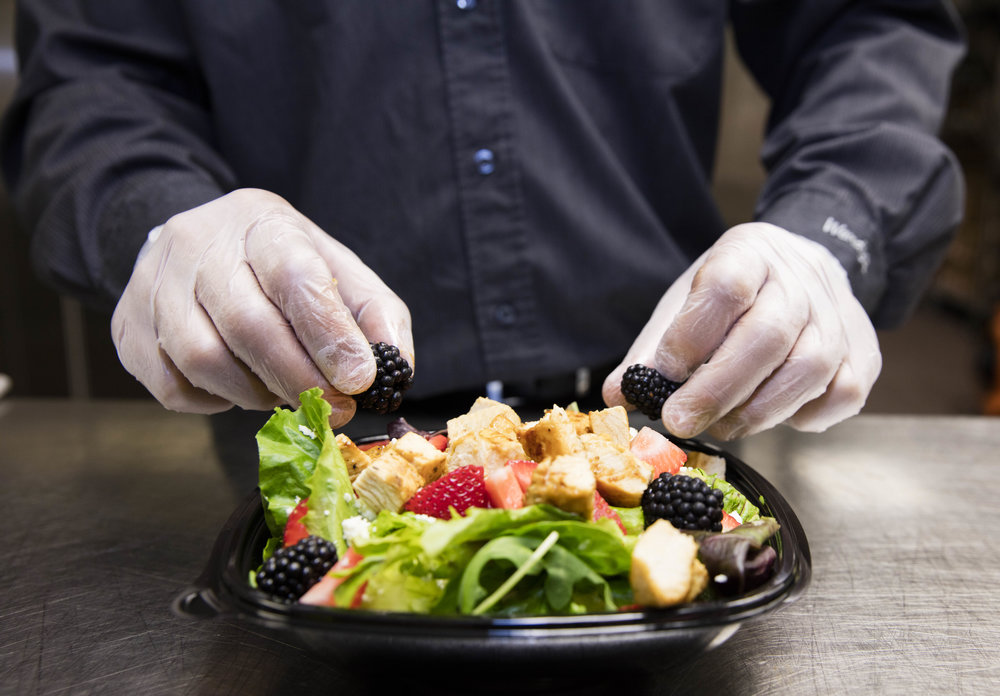 Wendy's Summer Berry Chicken Salad