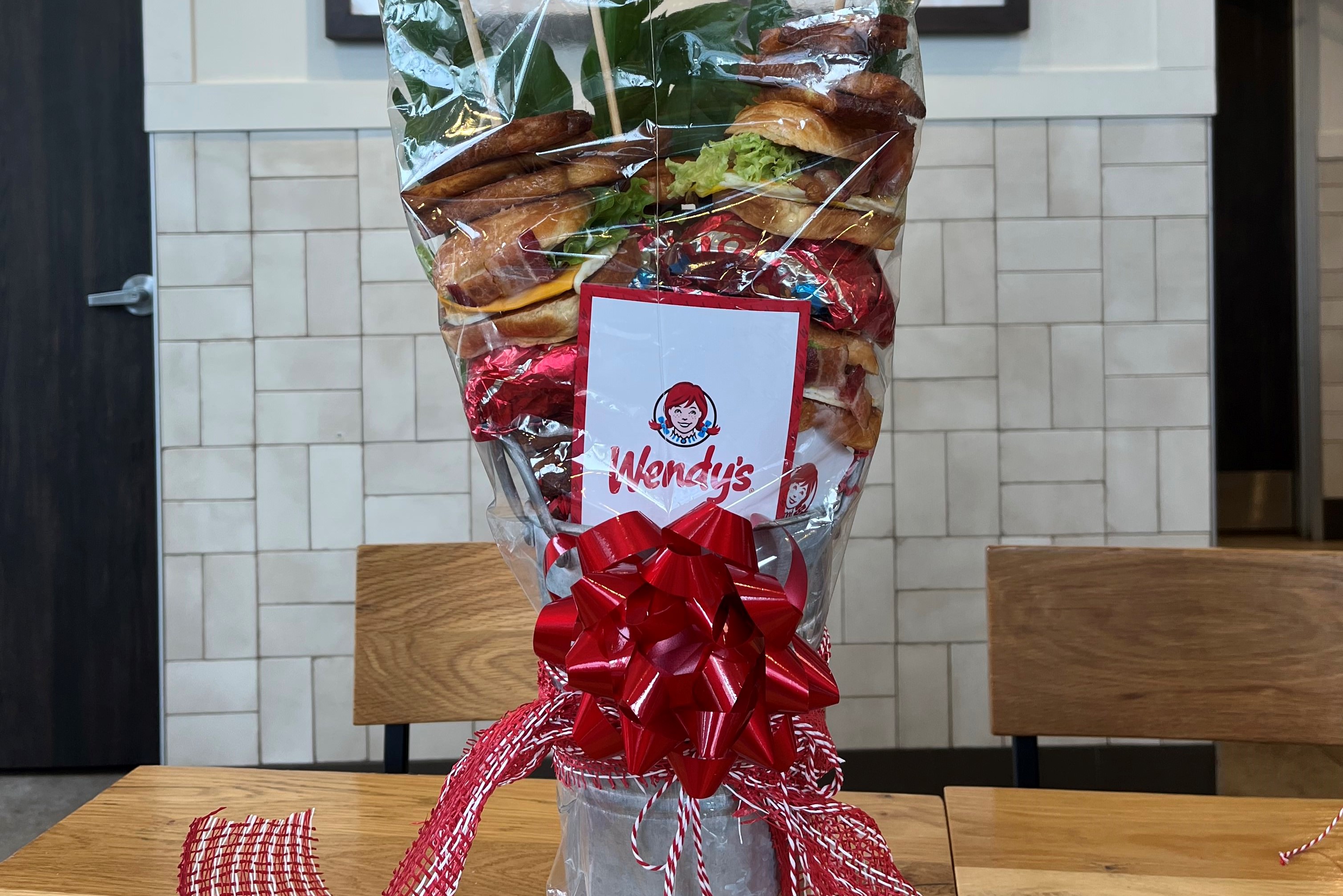 Wendy's Egg BLT Bouquets