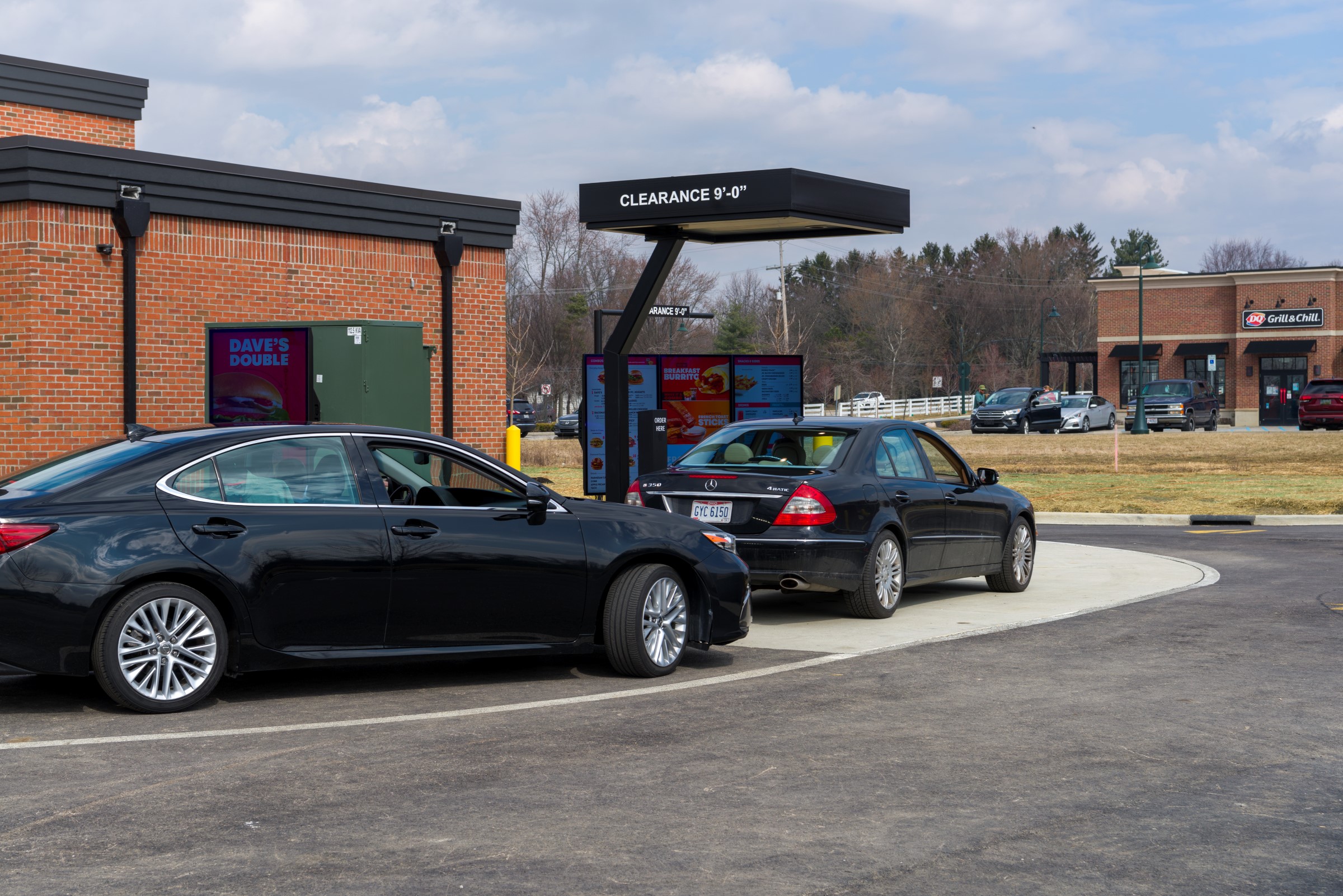 Wendy's Global Next Gen Drive Thru with Cars