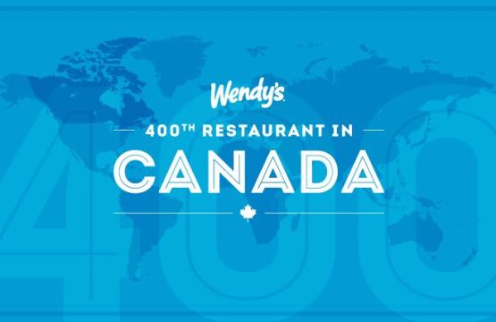 Wendy's 400th Canadian Restaurant
