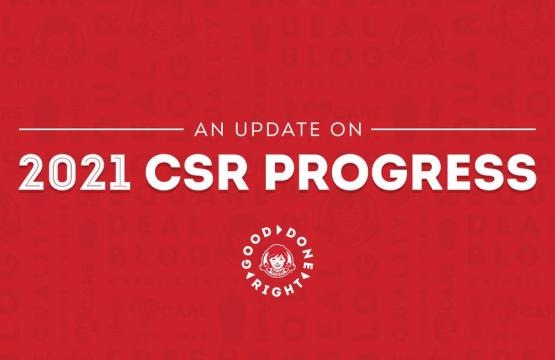Wendy's 2021 CSR Progress