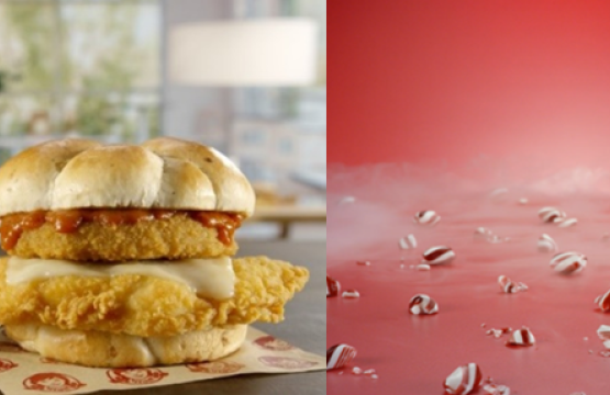 Italian Mozz and Peppermint Frosty