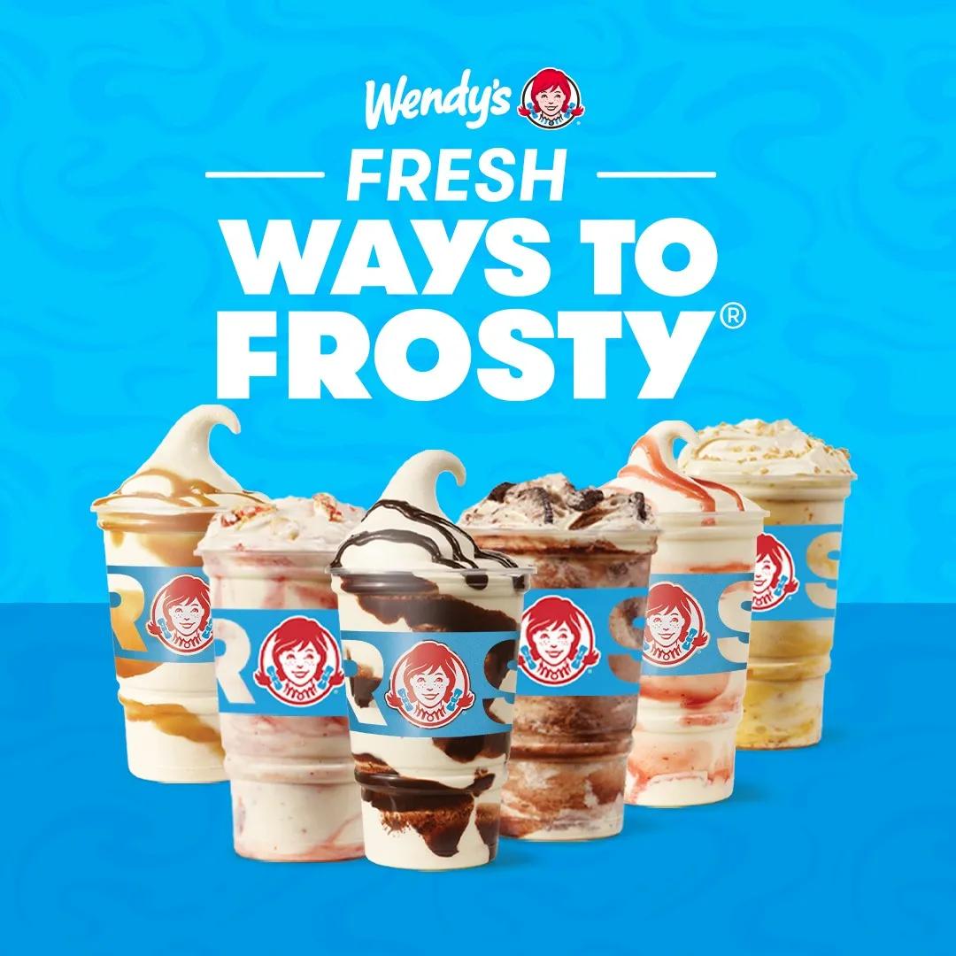 Wendy's Frosty Swirls and Fusions