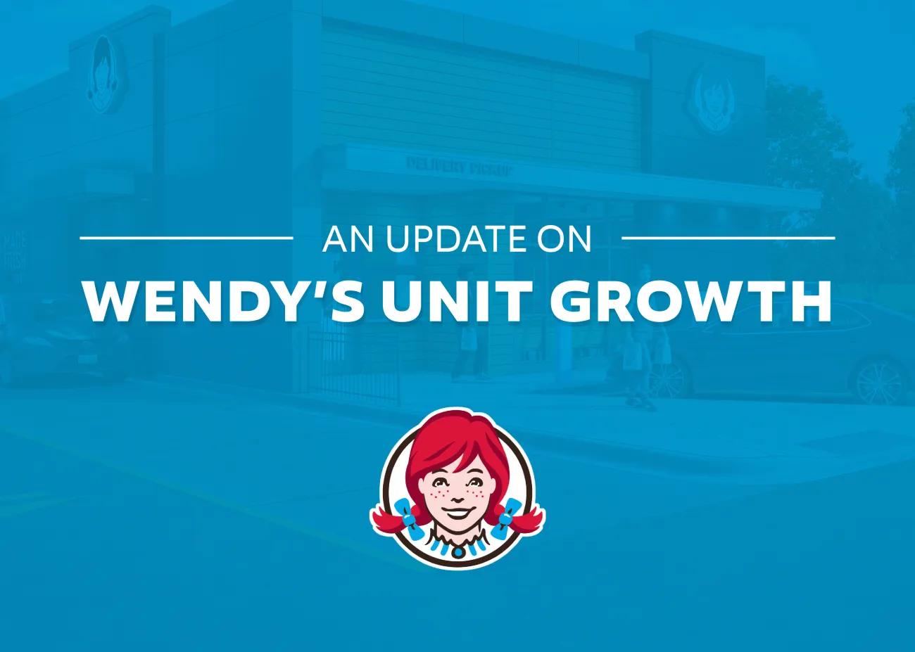 An Update on Wendy's Unit Growth