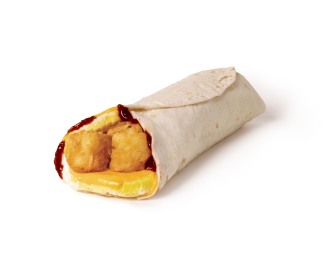 Egg Wrap, HP sauce