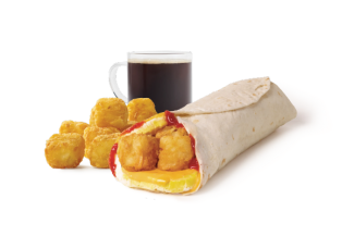Egg &amp; Cheese Breakfast Wrap Combo – Heinz Ketchup