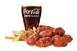 10 Pc BBQ Saucy Classic Nuggets Combo