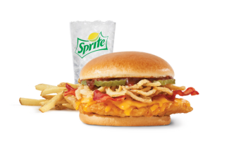 BBQ Bacon Melt Spicy Chicken Sandwich Combo