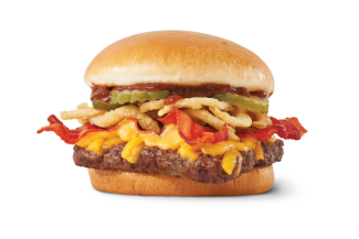 BBQ Bacon Melt Cheeseburger