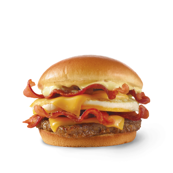 Breakfast Baconator Sandwich Calories & More Wendy's UK