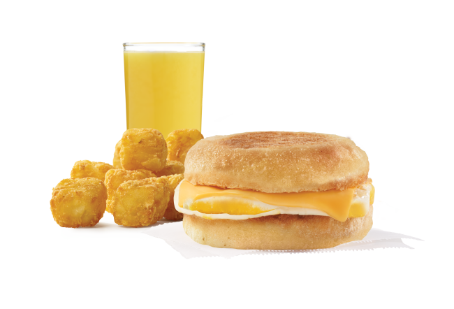 Egg & Cheese Sandwich Combo
