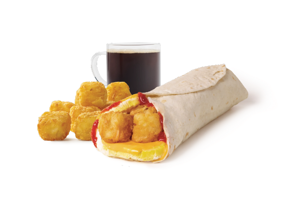 Egg &amp; Cheese Breakfast Wrap Combo – Heinz Ketchup