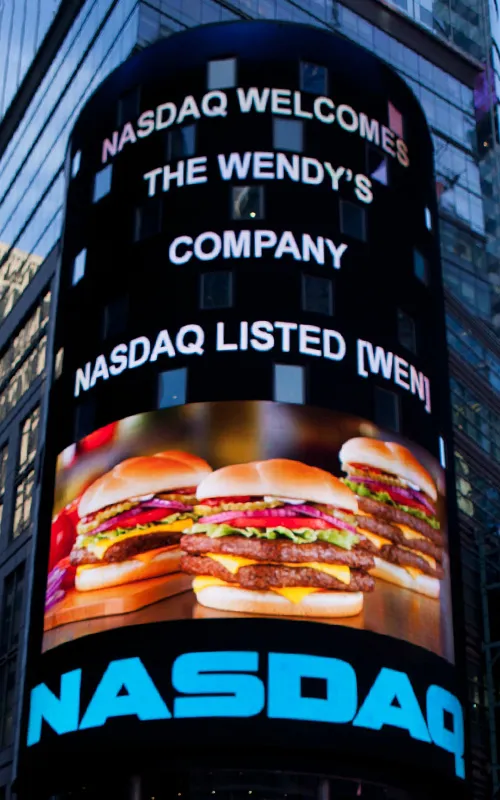 Wendy’s is Listed on NASDAQ