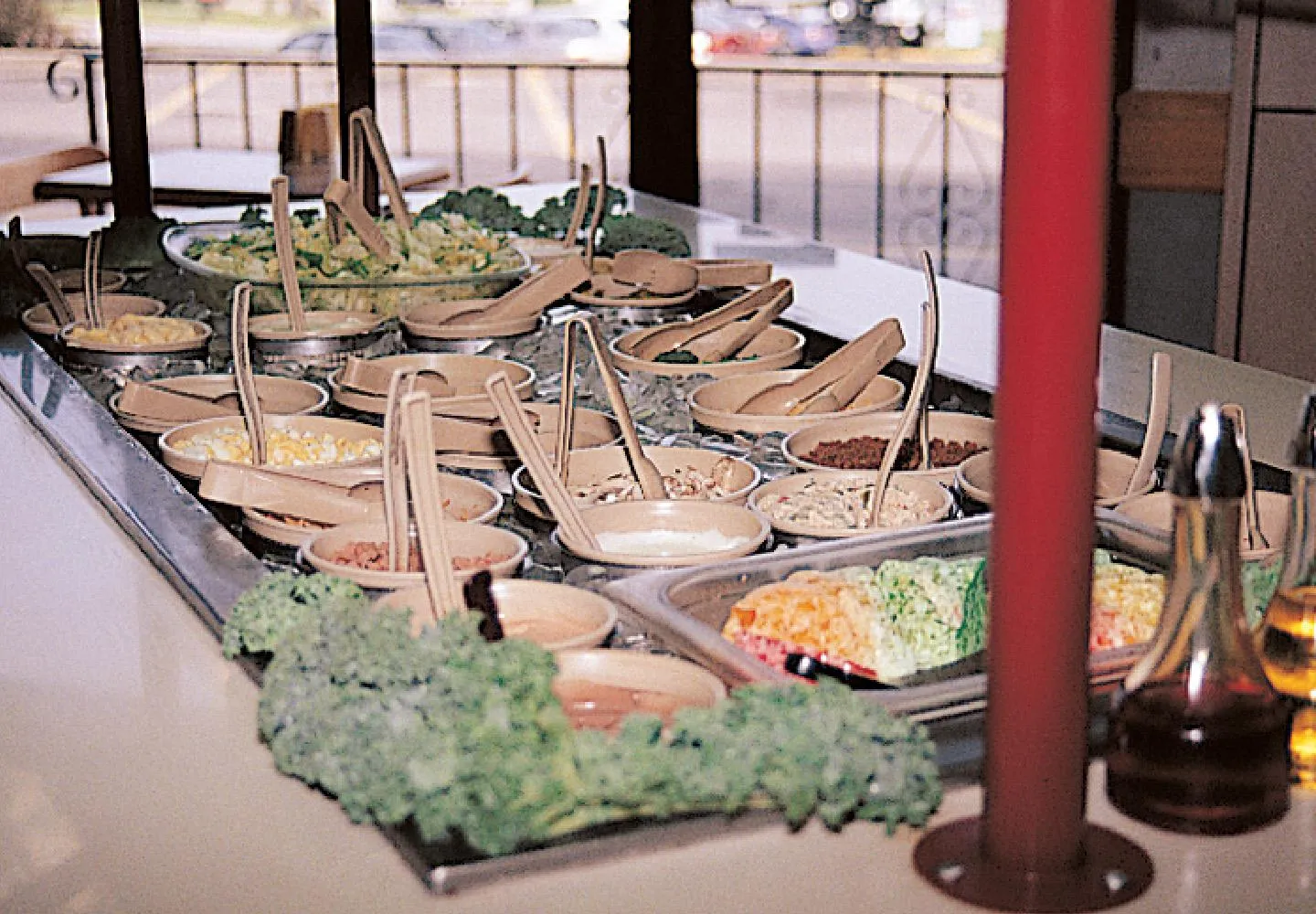Barra de ensaladas