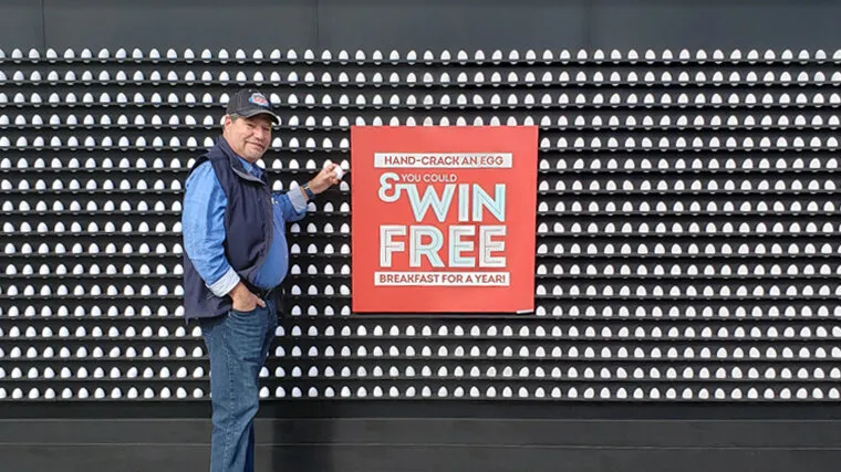 Wendy's Daytona Egg Wall