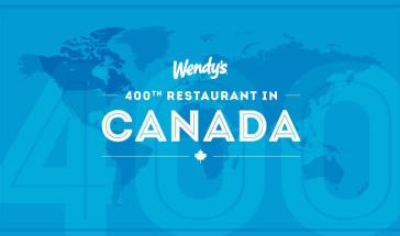 Wendy's 400th Canadian Restaurant